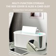 thumbnail image 5 of Cable Management Box with Removable Cover | WiFi Router & Plug Socket Organizer | Desktop Cable Storage Container with Ventilation & Phone Slot, 5 of 6