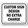 thumbnail image 5 of Delicatessen Right Arrow BLACK Aluminum Composite Sign, 8.5"x10", 5 of 5