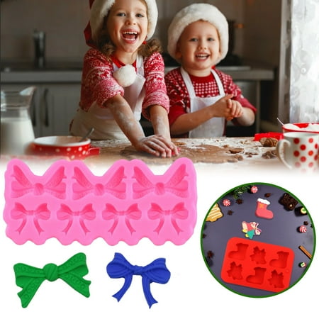 

NEGJ Christmas Chocolate Cake Molds Christmas Molds Silicone Non Stick Christmas Baking Molds For Chocolate Candy