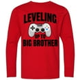 thumbnail image 3 of Inktastic Leveling Up to Big Brother Long Sleeve Youth T-Shirt, 3 of 5