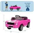 thumbnail image 2 of 12V Licensed Shelby Kids Electric Ride-On Car – Remote Control, Bluetooth, Shock Absorbers & LED Lights, 2 of 9