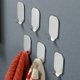 thumbnail image 1 of Ganchos adhesivos, colgadores de pared resistentes, acero inoxidable resistente al agua para una fácil instalación y extracción, no requiere perforación, diseño elegante para decoración de cocina y, 1 of 5