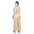 thumbnail image 3 of Set sin mangas con cinto Roman Fashion /Tallas Extras, 4135 (Beige) beige 42, 3 of 6