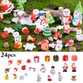 thumbnail image 2 of Bangcool 24PCS Micro Landscape Decoration Assorted Lovely Bonsai Ornament for Christmas, 2 of 10