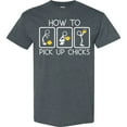 thumbnail image 3 of Inktastic How to Pick Up Chicks Funny T-Shirt, 3 of 5
