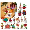 thumbnail image 2 of 16 Piezas Decoraciones Acrílicas para Árboles Navidad Fiestas en El Interiores, 2 of 5