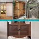 thumbnail image 4 of 2 Pack Barn Door Lock, 4' Stainless Steel Barn Door Latch Lock, Flip Stainless, 4 of 5