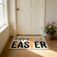 thumbnail image 4 of Happy Easter Carrot Bunny Welcome Doormat - Non-Slip Indoor/Outdoor Entryway Rug, Washable Front Door Mat for Spring, Porch, Kitchen, and Home Easter Decor, 4 of 7