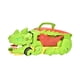 thumbnail image 4 of Camión de transporte de dinosaurios portátil transformable, juguete de dinosaurio para niños verde claro, 4 of 9