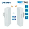 LIGIUJN Outdoor Wifi Router 300Mbps Powerful Wireless Repeater/Wifi Bridge Long Range Extender 2 ...