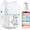 White (1 Rolls Paper), variant on AI Sticker Printer, Mini Sticker Maker Machine for and Adults, Portable Inkless Thermal Printer with Paper, Pocket Photo & Label Maker for DIY, Journals, Study Notes, iOS & Android