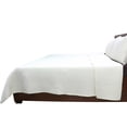 thumbnail image 7 of Home Furnitue Solid Sateen Ivory Cotton King Quilt Set, 7 of 7