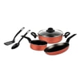 thumbnail image 1 of Juego de Cocina EKCO Novo 6 Piezas Aluminio Color Rojo, 1 of 6