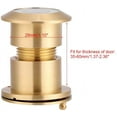 thumbnail image 4 of Large Door Peephole 28mm Wide Viewing Angle Door Viewer with Heavy Duty Privacy Cover(Gold), 4 of 5