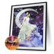thumbnail image 2 of Cuadros Decorativos Kit de pintura de diamantes Ángeles en la luna Parte Forma especial Taladro Artesanía Sywqhk Nuevos Originales, 2 of 9