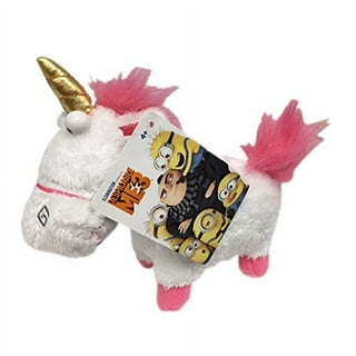 Universal Studios Despicable Me Its So Fluffy White Unicorn Plush Backpack  (NEW)