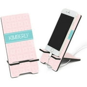 Geometric Design Custom Name Cell Phone Stand