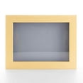 thumbnail image 2 of 12x12 Shadow Box Frame Natural Real Wood with a Grey Acid-Free Backing | 3/4" of Usuable Depth | UV, 2 of 4