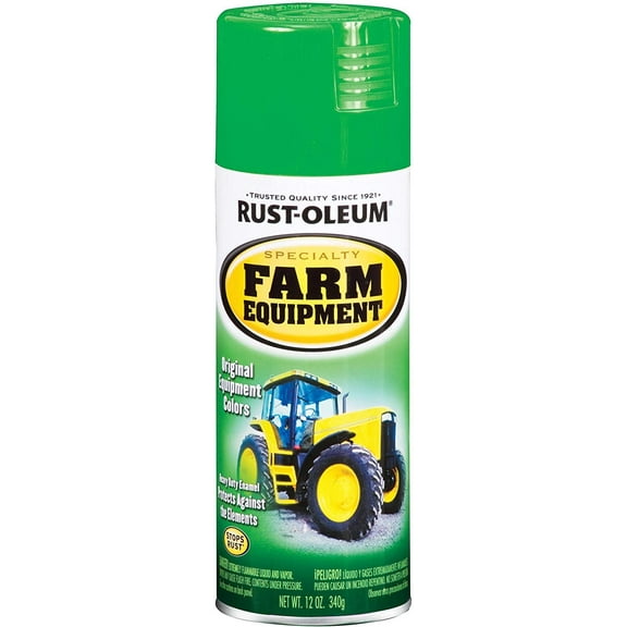 Farm Equipment Spray Color: Green