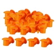 thumbnail image 4 of 100 tapones de seguridad para varillas de refuerzo, protectores de extremos de varilla de acero para estacas de hormigón de construcción., 4 of 8