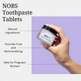 NOBS Toothpaste Tablets Nano Hydroxyapatite, Flouride & Plastic Free