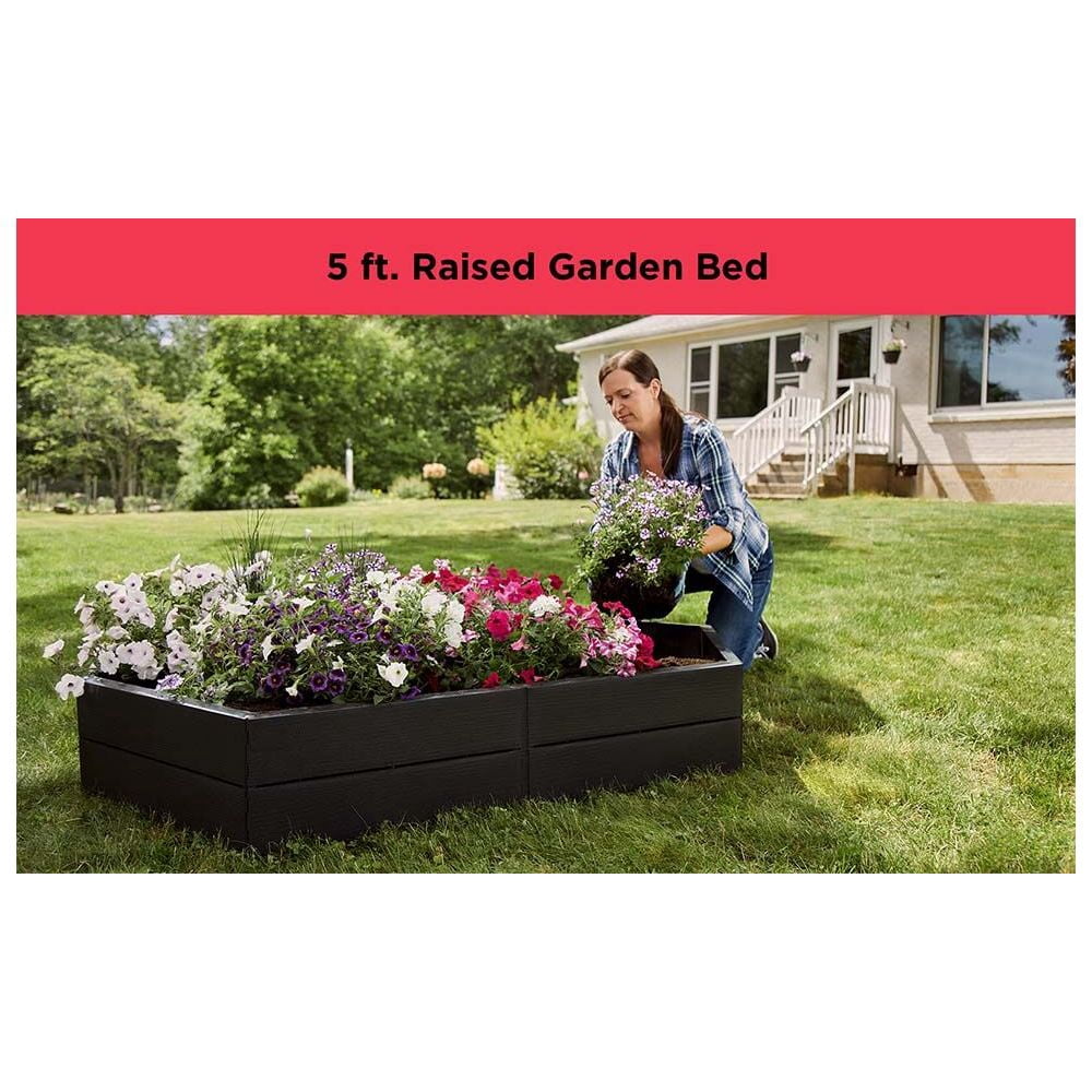 BLACK+DECKER 5 Ft. Raised Garden Bed (BDSTGA95810)