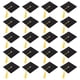 thumbnail image 5 of 20pcs de graduación de graduación Topcake Toppers Black Doctoral Grad Sombrero con Tassel Creative Chocolate Candy Decorations para suministros de fiesta de graduación, 5 of 6