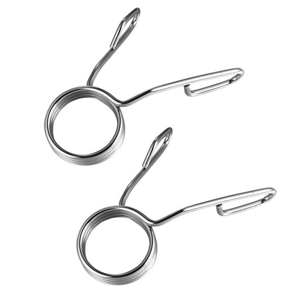 2 Pcs Weight Barbell Clamps with 3- Buckle for Secure Fitness and Strength Training