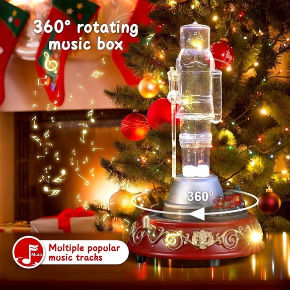 A set of 6.3-inch Dynastyr Nutcracker Christmas ornaments (Soldier Edition), a festive collector's item, perfect for interior decoration on tabletops or near fireplaces.