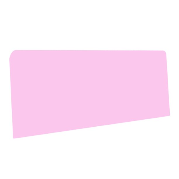 Funda para cabecero de cama de dormitorio, 1,5/2 m, rosa, 2 m Rosa 2m