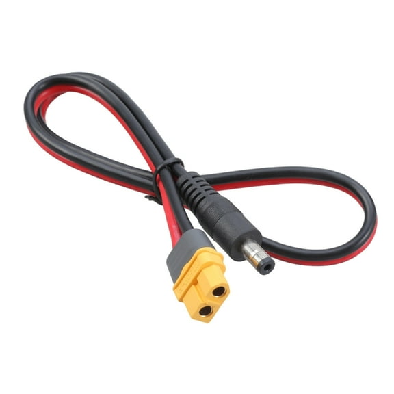 Zeiwohndc XT60 Female to DC5.5x2.1mm/5.5x2.5mm Male Adapter Cable Charging Cord Wire