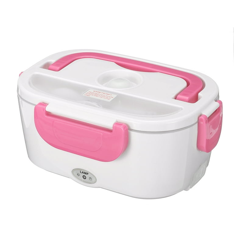 Electric Lunch Box, Heat Preservation and Heating Lunch Box, Self-heating Car Portable Lunch Box, Plug-In Rechargeable Lunch Box, Adult Unisex, Size