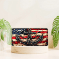 thumbnail image 6 of 1 Pcs 2D Flat License Plate Covers & Frames, American Flag For Decorative Front, Waterproof For Decoration Aluminum License Plate Covers & Frames Cover For Men Women, 12" X 6", 6 of 6