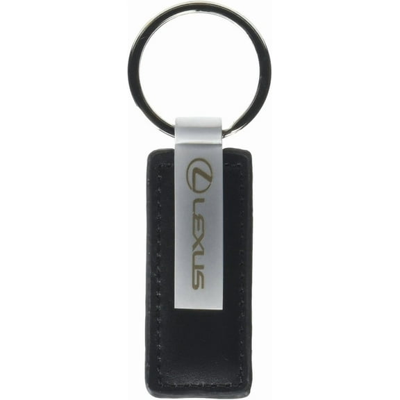 LEXUS BLACK LEATHER KEY CHAIN