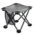 thumbnail image 3 of Almencla Folding Chair Lightweight Stool Camping Stool for Beach Picnic grey large, 3 of 8