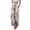 1#Complexion, variant on Women's Beach Pants with Pockets, Retro Floral Loose Wide Leg Drawstring Trousers, Flowy Summer Casual Pants for Vacation,Gray M