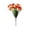 Red, variant on Honmine Artificial Flower Bouquet Daffodils Lilies, Faux Floral Arrangements and Greenery, Outdoor Wedding Decor for Centerpiece, Arch, Table