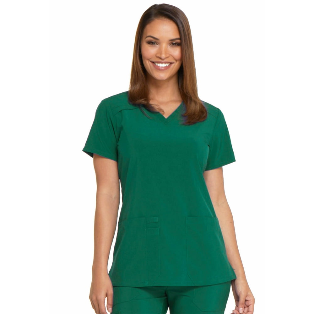 Dickies Dickies EDS Essentials Scrubs Top for Women VNeck DK615, XXS