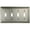 Brushed Nickel, variant on CKP #31190 Impressions Collection Toggle Wall Plate, Brushed Nickel
