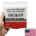 thumbnail image 6 of Replacement O-Ring Kit for Little Giant PPF3 PPF5 PPF7 Poultry Fountain 4 o-Rings, 1 Cap - PPF310KIT 466164, 6 of 6