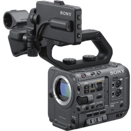 Sony Pro Cinema Line ILME-FX6 Professional Digital Camcorder, 3.5" LCD Touchscreen, Exmor R CMOS, High Dynamic Range (HDR), 4K
