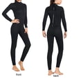 thumbnail image 3 of Sonducket Trajes de buceo, traje de neopreno cálido, equipo de pesca con lanza elástica, accesorio subacuático, impermeable, profesional para esnórquel Deportes acuáticos Mujer Negro L Sonducket OD020687-10, 3 of 6