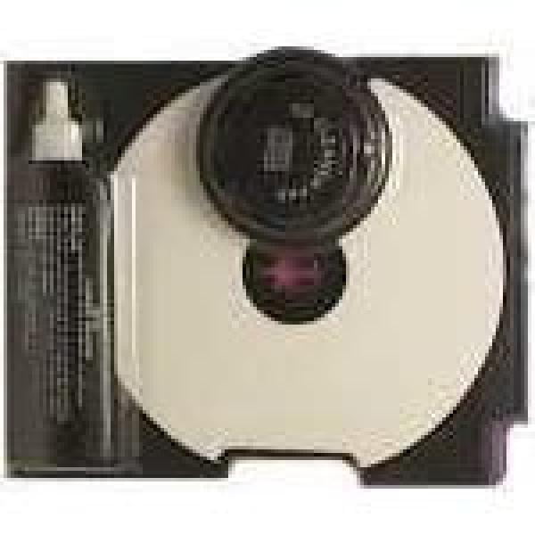 Compact DVD/CD Disc Cleaning Kit (WetType) with Holder & Pad Walmart