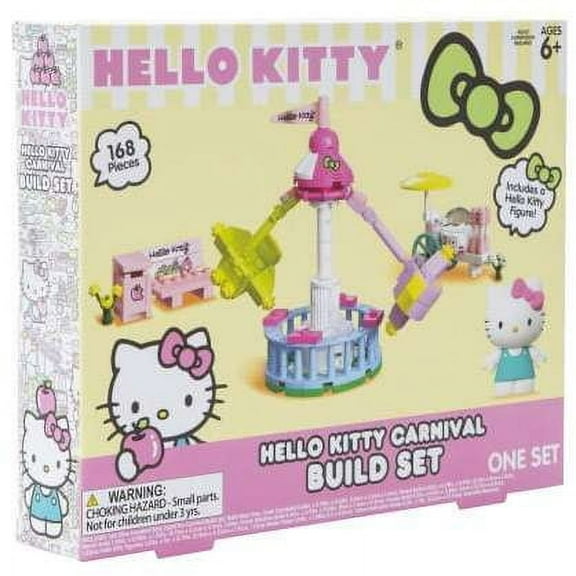 Hello Kitty Build Set & Figure - Carnival - Ages 6 