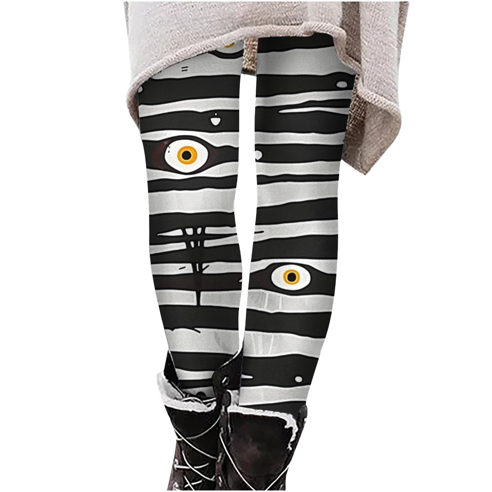 Leggings Anti-Cellulite 3D Push Up Taille Haute – Imprimé Années 80, Yoga, Fitness & Soirée