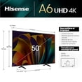 thumbnail image 2 of Hisense Pantalla UHD de 50 50A6N Google TV Works with Alexa 2024, 2 of 5