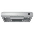 thumbnail image 1 of GE Système de Ventilation sous le Placard 24 Pouces, Acier Inoxydable, 1 of 5