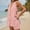 Pink, variant on Hauaitttt Women's Summer Pure Sleeveless Top and Shorts Two Piece Set Bikini Cover up High Waist Swim Pants Woman Swimming Suit Cover up Solid Bandeau Swimsuit Women Two Piece Swimsuit Swimsuit Dress