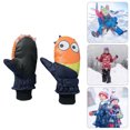 thumbnail image 2 of Guantes De Esquí Para Niños, Guantes De Nieve De Invierno, Impermeables, Con Estampado De Dibujos Animados, Guantes Gruesos Y Cálidos Para Niños Y Niñas Methold AP008140-02, 2 of 6