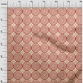 thumbnail image 2 of oneOone Cotton Silk Fabric Diamond & Circle Block Print Fabric BTY 42 Inch Wide, 2 of 4